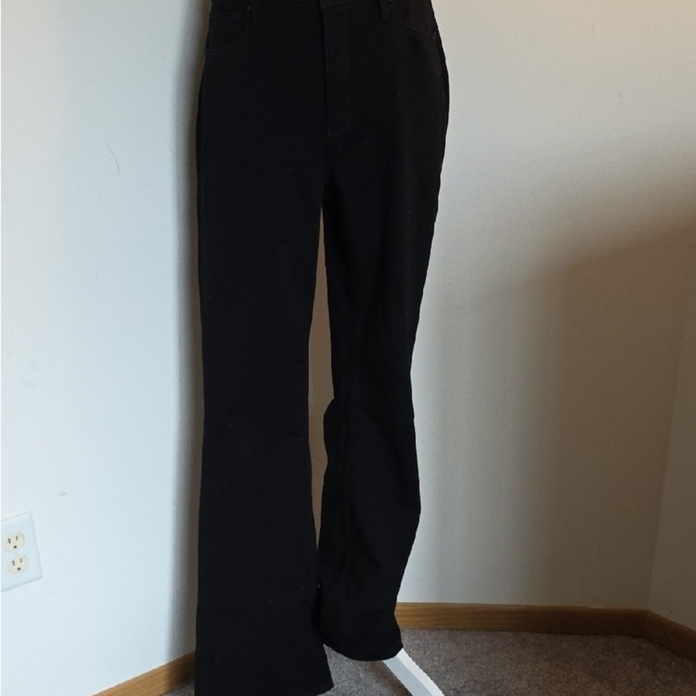 Black Wide-Leg Pants
